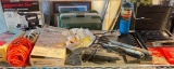 Garage Tool Shelf Lot