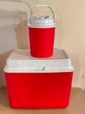 Pair of Rubbermaid Coolers