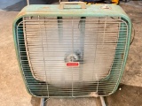 Vintage Metal Box Fan