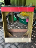 Wooden Long Handled Tool Organizer