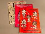 Group of 3 Cincinnati Reds Yearbook Magazines (1970s)