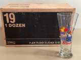 Set of 12 - Budweiser Spuds MacKenzie Beer Glasses (1987)