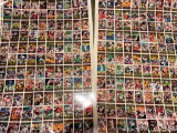 Pair of Uncut Sheets of 1996 Topps Football Cards