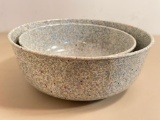 Pair of Nesting Alimenti Melmac Confetti Bowls
