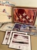 Group of Airplane Prints