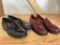 Two Pairs of Ladies Bass Penny Loafers Weejuns Shoes - Size 7
