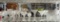 Clear Glass Shelf Lot
