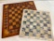 Pair of Checkers/Chess Boards