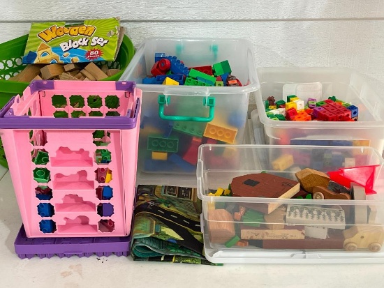 Group of Youth Building Toys
