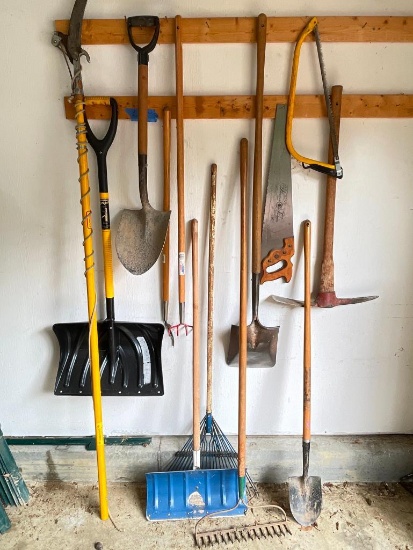 Group of Yard Tools
