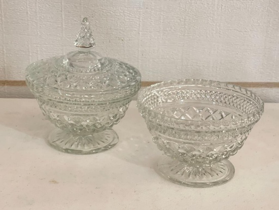 Pair of Crystal Bowls