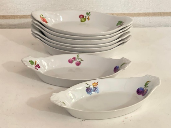Set of BIA Cordon Bleu Au Gratin Baking Dishes