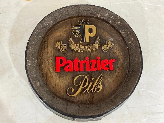 Plastic Patrizier Pils Beer Sign