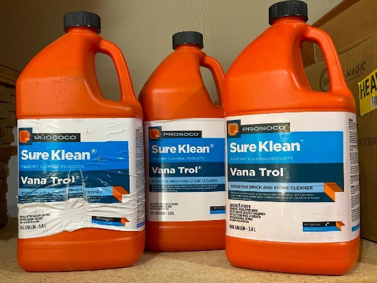 Prosoco Sure Klean Brick and Stone Cleaner Bottles