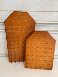 Pair of Wall Mounted Tread Spool Holders