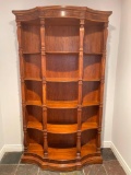Large Vintage Wood Book Shelf