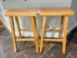Set of Two Bar Stools