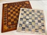 Pair of Checkers/Chess Boards