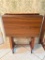 Vintage Set of Wooden TV Trays with Stand