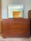 Vintage 3 Drawer Dresser with Mirror