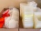 Group of Vintage Plastic Storage Containers