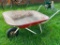Vintage Metal Wheel Barrow