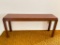 Vintage MCM Wooden Console Table