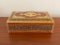 Small Wooden Micro Mosaic Trinket Box