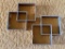 Pair of Vintage MCM Wall Mounted Knick Knack Shelves