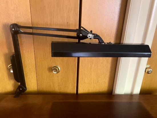 Vintage Clamp On Desk Lamp