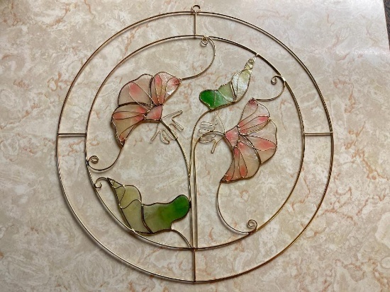Vintage Capiz Shell Sun Catcher