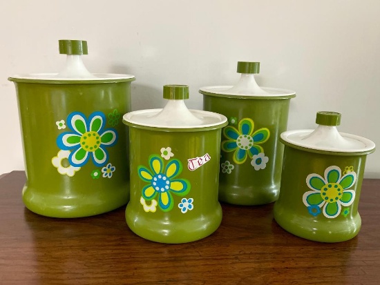 Vintage Kromex Canister Set