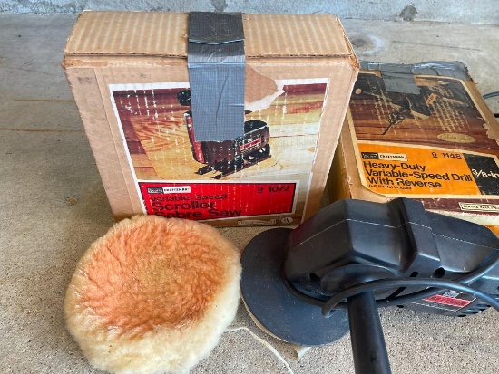 Vintage Craftsman Electric Tool Lot