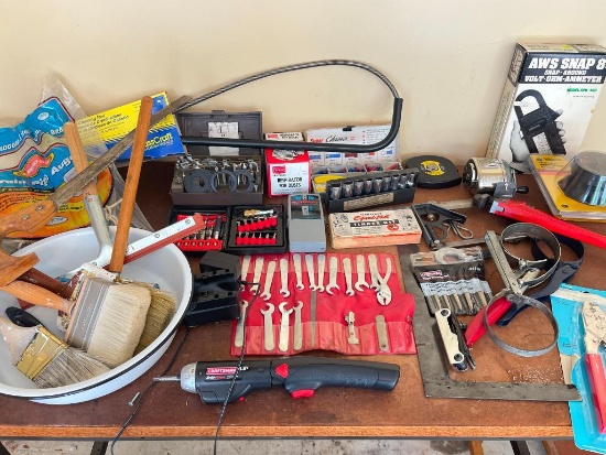 Large Garage Tool Lot
