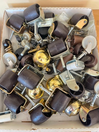 Large Mix Lot of Casters