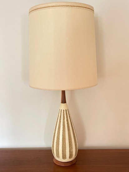 Tall Vintage MCM Lamp