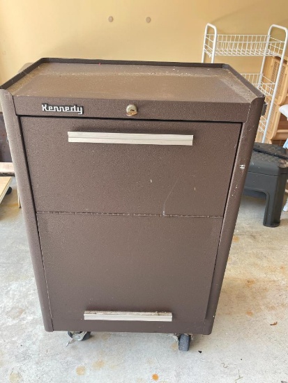 Vintage Kennedy Tool Box Cabinet
