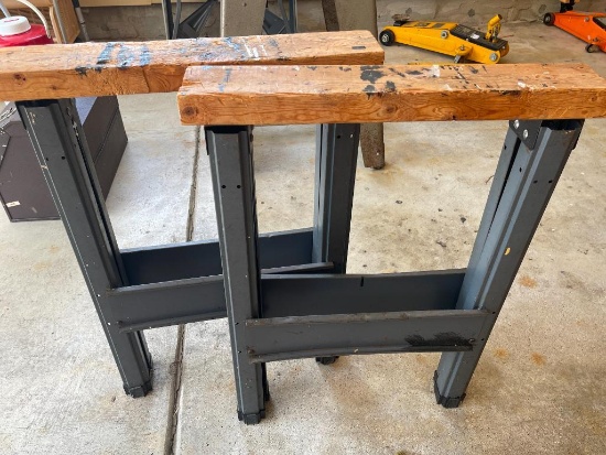 Pair of Hirsh Saw Horses