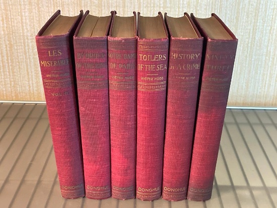 Group of Vintage Red Cover Books