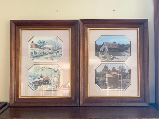 Pair of Framed Prints