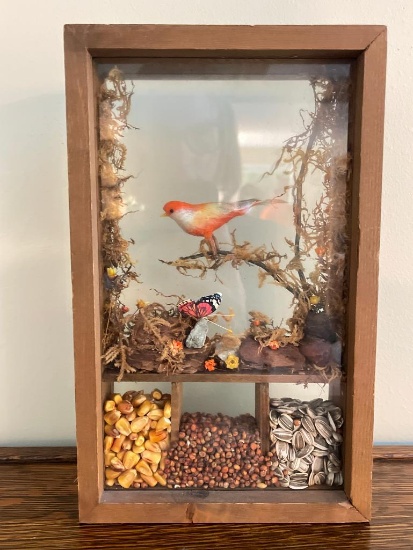 Vintage Wall Hanging Shadow Box