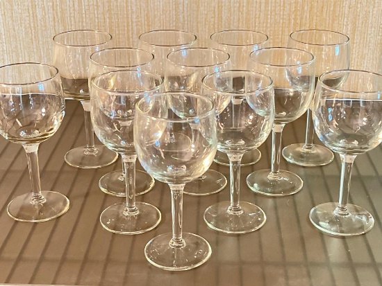 Set of Short Wine Glasses