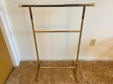 Brass Quilt Rack