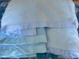 Group of 3 Vintage Twin Size Blankets