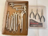 Group of Wrenches and Pliers