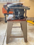 Vintage Circular Saw on Stand