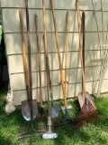 Long Handled Lawn Tool Lot