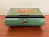 Vintage Sorrento Romance Musical Jewelry Box