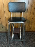 Vintage Step Stool Chair