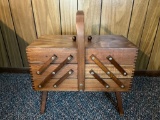 Vintage Sewing Box and Contents